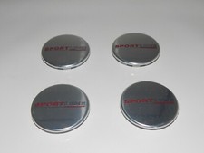 New Genuine VW Transporter Sportline Alloy Wheel Cap Silver Set ZGB7HZ071501