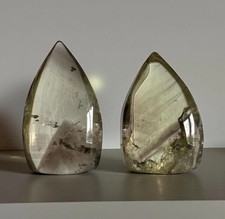 Citrine tear drop crystal - tear,