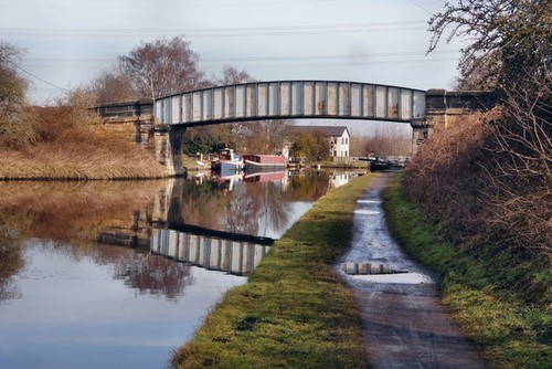 Photo 12x8 birkwood - birkwood, bridge