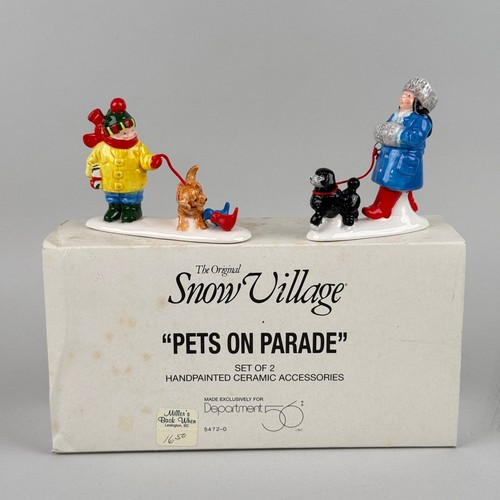 Department snow village - snow,