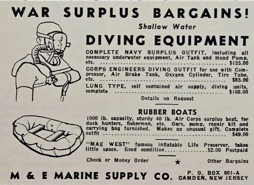 1946 war surplus camden - &,