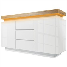 LED SIDEBOARD HIGH GLOSS WHITE