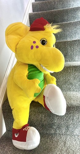 Vtg retro yellow barney - retro,