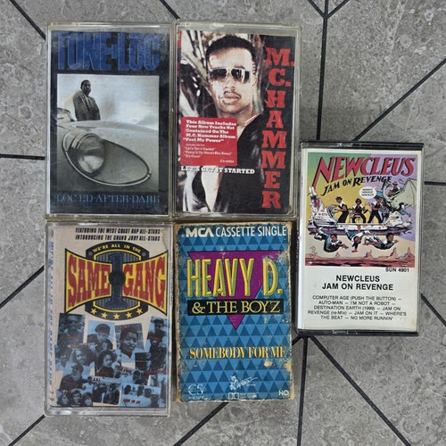 Vintage hip hop rap cassette - hip,