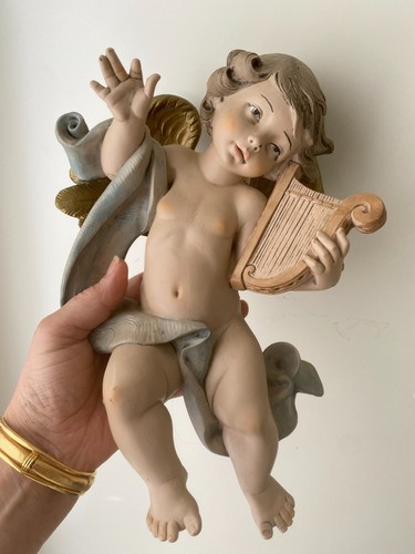 Large cherub italy vintage - italy,