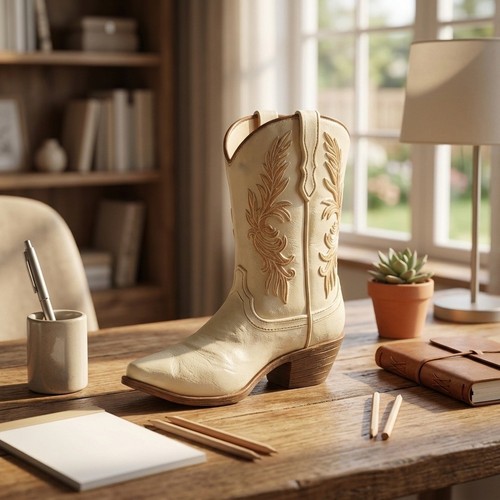 Tall boot vase for modern - for,