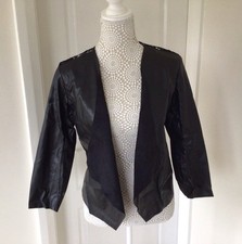 MOLLY BRACKEN Black Pu Leather