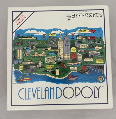 Nib clevelandopoly cleveland - nib,