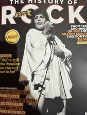 The History of Rock magazine 2025. 1974 Queen Rolling Stones Bruce Springsteen