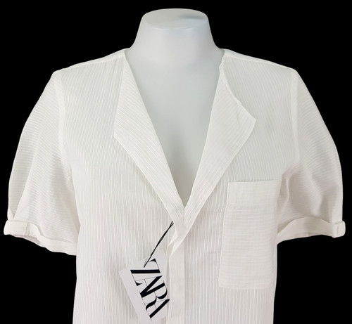 Zara womans off white - off, striped