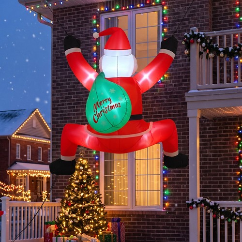 Inflatable climing santa claus - inflatable,