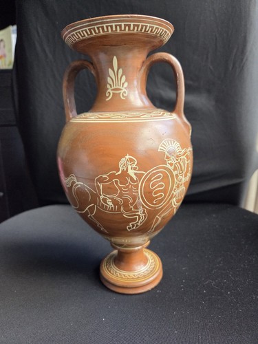 Greek handcrafted amphora - handcrafted,