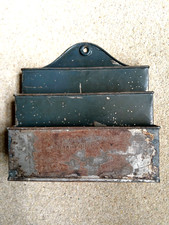 Letter Rack Metal Caledonian Railway Three tier Railwayana