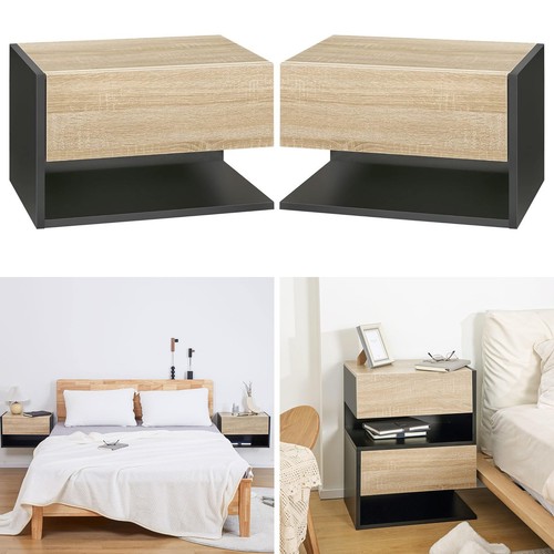 Floating bedside tables 2 - bedside,