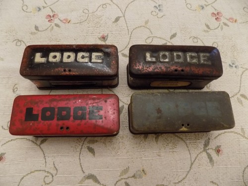 Off vintage lodge spark plug - 4,