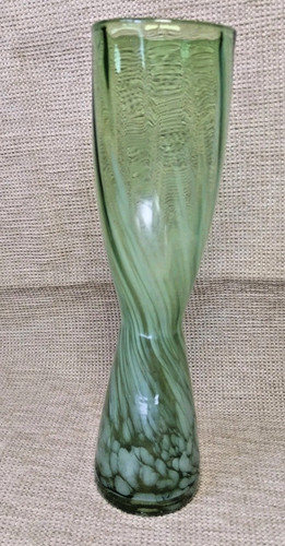 Vintage green white glass - vintage,