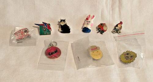 Group animal novelty pin - of, &
