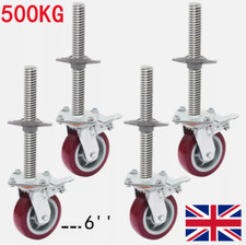 4 x scaffolding castors,470
