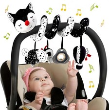 Kulveanju Spiral Pram Toys for Babies, Black and White, condition used- very goo