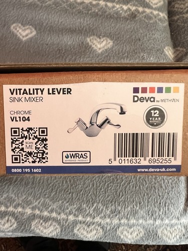 Deva vitality chrome mixer tap - deva,