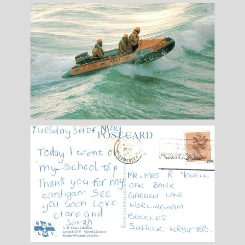 Vintage postcard rnli - postcard,