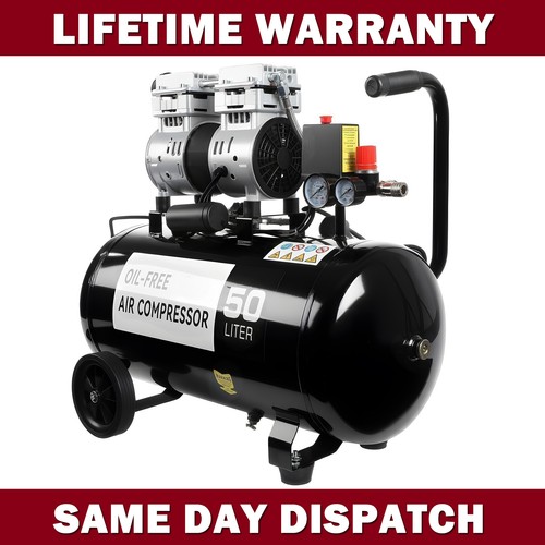 Silent air compressor 50l 6 - silent, 9.6