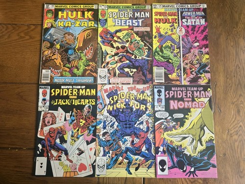 Marvel team lot 6 comics - marvel, of