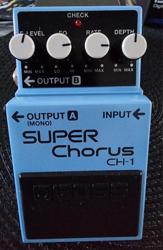 Boss super chorus - chorus, pedal