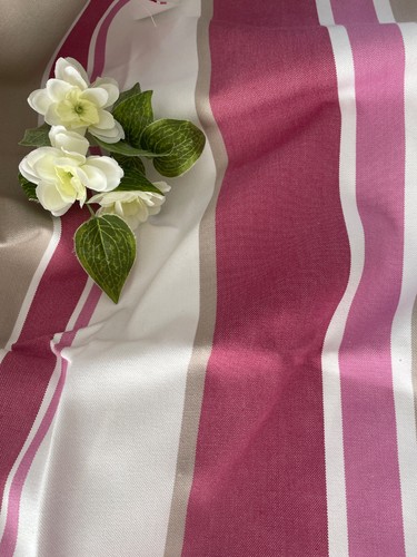Pink beige and - cream, striped