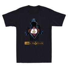 Masonic Freemason I am a Traveler Mason Funny Vintage Men's Short Sleeve T-Shirt