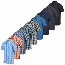 Regatta Mindano VI Mens Short Sleeved Shirt Quick Dry