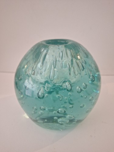 Antique glass dump paperweight - glass,