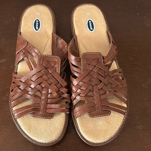 Scholl leather weave - dr., scholl's