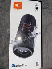 JBL Flip 6 Portable Bluetooth Speaker 2-Way System, Black 