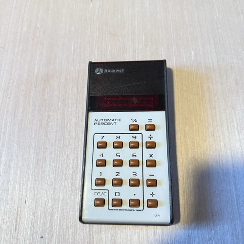 Rockwell electronic calculator - rockwell,