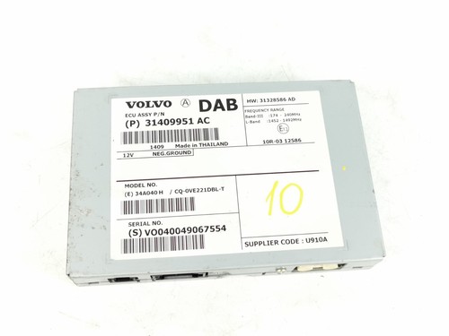 Volvo v40 dab radio - v40, tuner