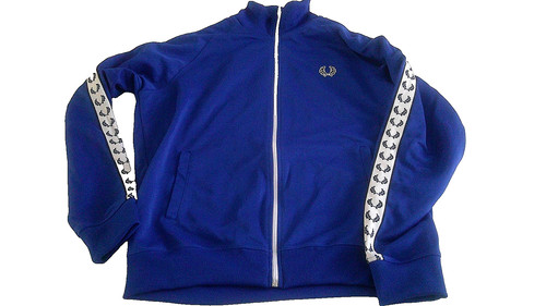 Fred perry blue tracksuit - perry,