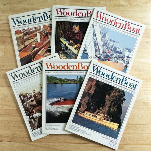 Woodenboat magazine 1991 lot - 1991,