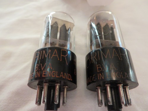 Radio tubes two - tubes, 6sl7