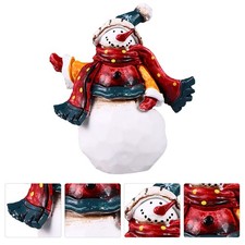  Snowman Decor Figurines Xmas