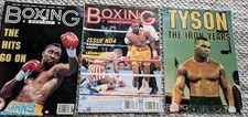 2 x  Boxing Monthly magazines ~ Mike Tyson / leonard / hearns