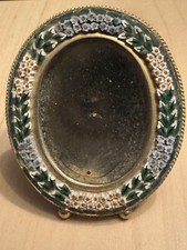 VINTAGE ITALIAN MICRO MOSAIC PHOTO FRAME