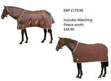 WEATHERBEETA TAKA FREESTYLE 360G HEAVYWEIGHT COMBO HORSE TURNOUT RUG & FLEECE