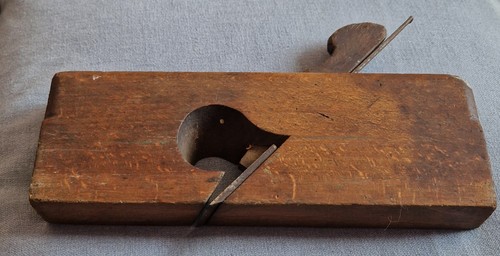 Wooden rebate plane with - wooden,