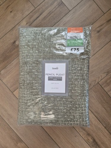 Dunelm chenille soft olive - soft,