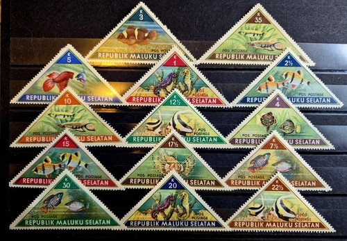 Fish mint stamps - fish, of