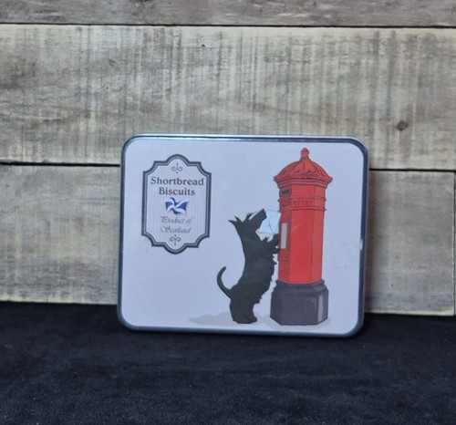 Collectable tin scottie dog