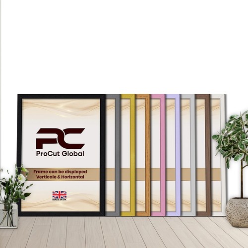 Black sleek picture frame - sleek, a2