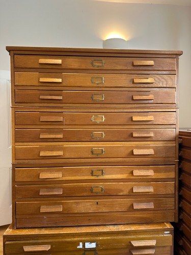 Antique wooden mid century
