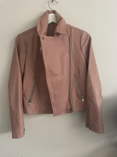 Women pink genuine leather - women's,